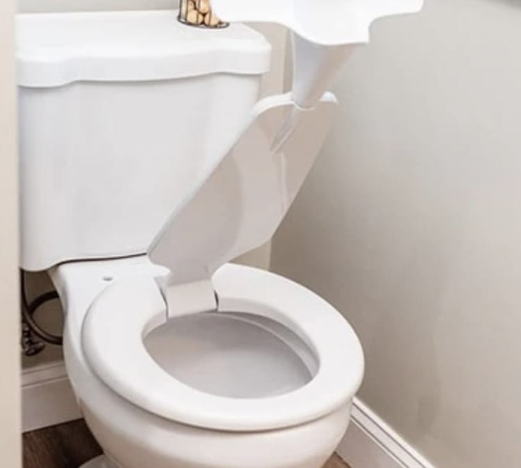 True Toilet Seat Urinal Attachment